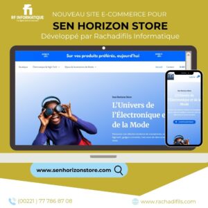Sen Horizon Store, réalisé par RF Informatique