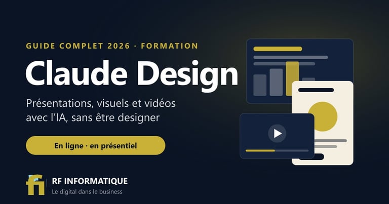 Claude Design : guide complet et formation, RF Informatique