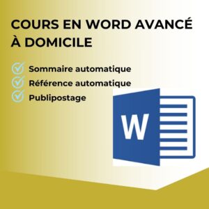 Formation sur le logiciel Word avancé à domicile Dakar