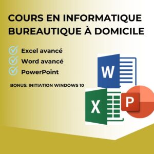 Formation en Microsoft PowerPoint à domicile (Dakar)