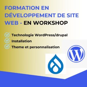 Formation en développement de site web – Offre en WorkShop