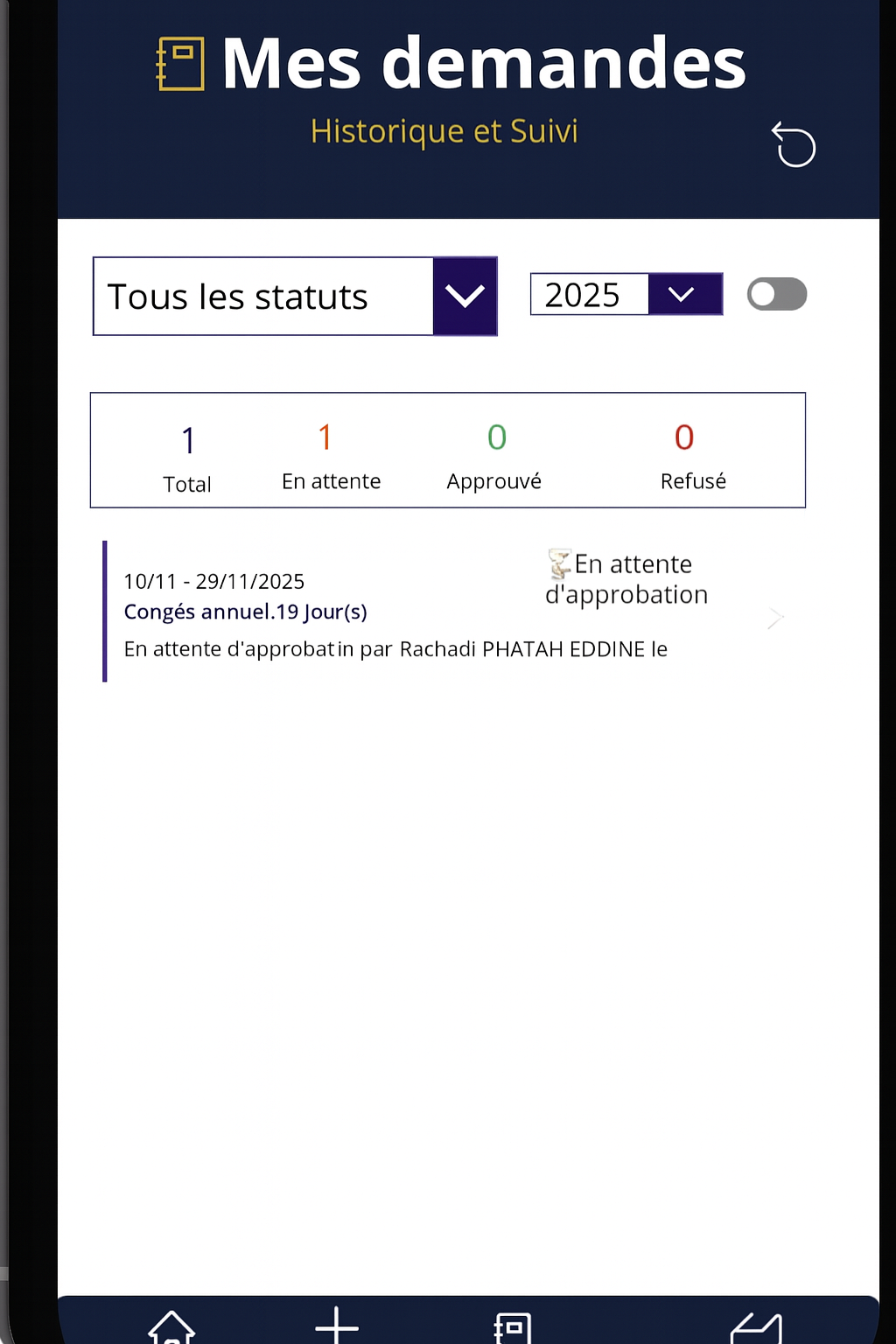 Application de Demande de Congés – Version Power Apps (Modèle Prêt à l’Emploi) – Image 5