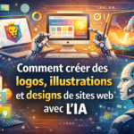 Comment créer des logos, illustrations et designs de sites web avec l’IA