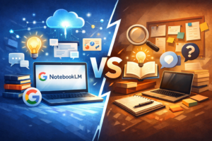 Lire la suite à propos de l’article NotebookLM : Qu’est-ce que c’est, à quoi ça sert vraiment et quand vaut-il mieux utiliser autre chose ?